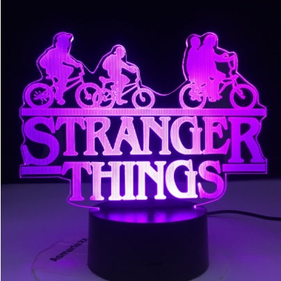 Stranger Things LED Light – Colorful Touch Lamp with Remote Control