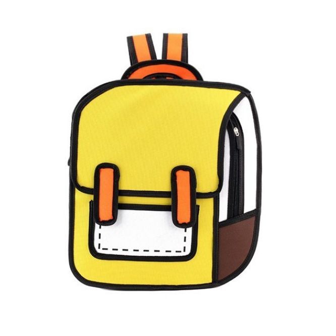 ComicPop 3D School Bag
