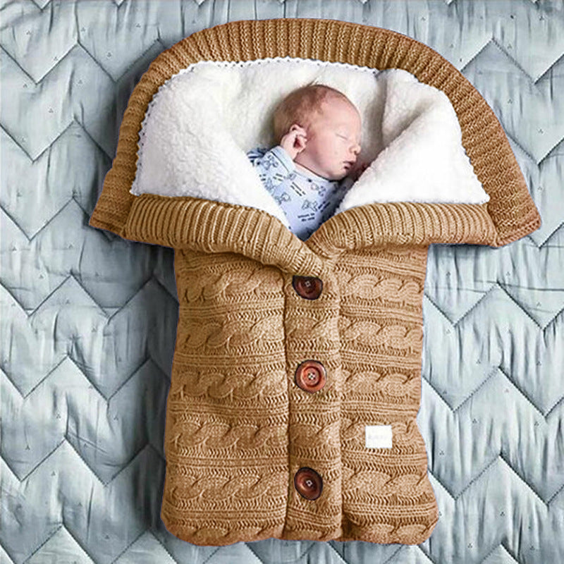Thicken And Wide Baby Sleeping Bag