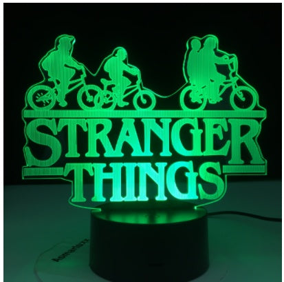 Stranger Things LED Light – Colorful Touch Lamp with Remote Control