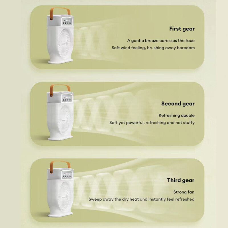 3-in-1 USB Fan & Humidifier