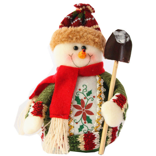 Cozy Flannel Snowman Buddy