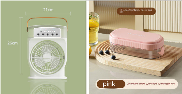 3-in-1 USB Fan & Humidifier