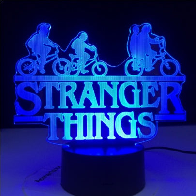 Stranger Things LED Light – Colorful Touch Lamp with Remote Control