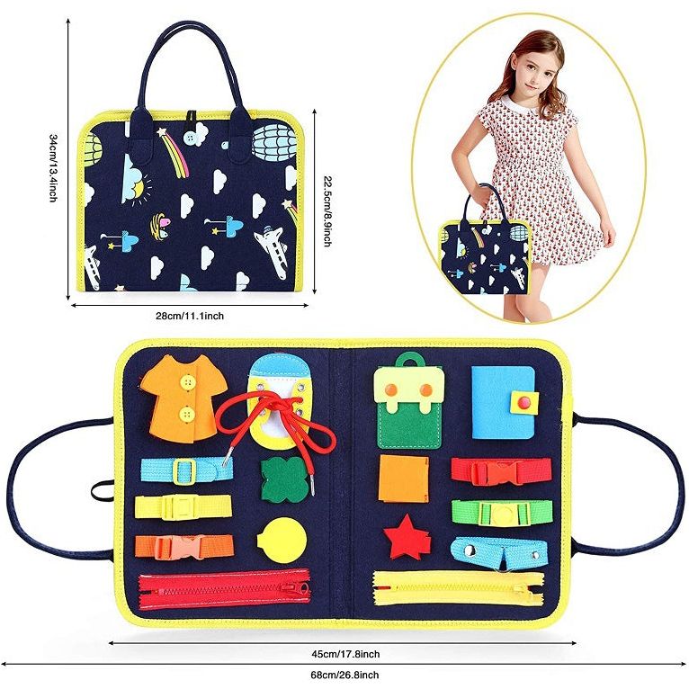 Sensory Discovery Busy Book