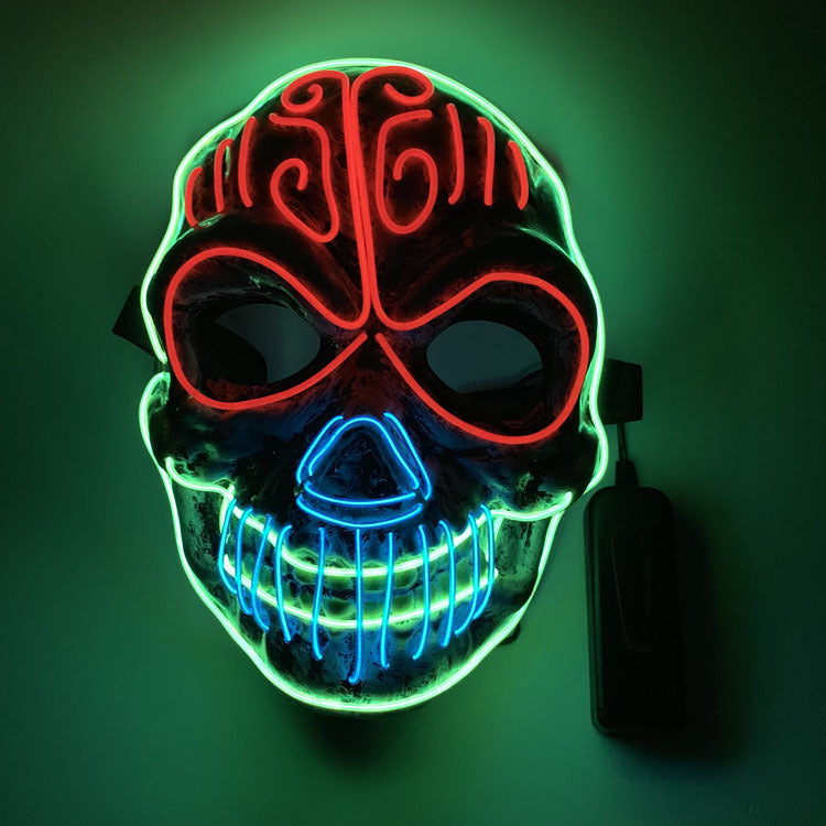Neon Phantom Mask