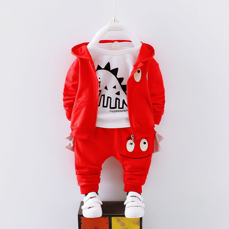Boys Sporty Two-Piece Outfit
