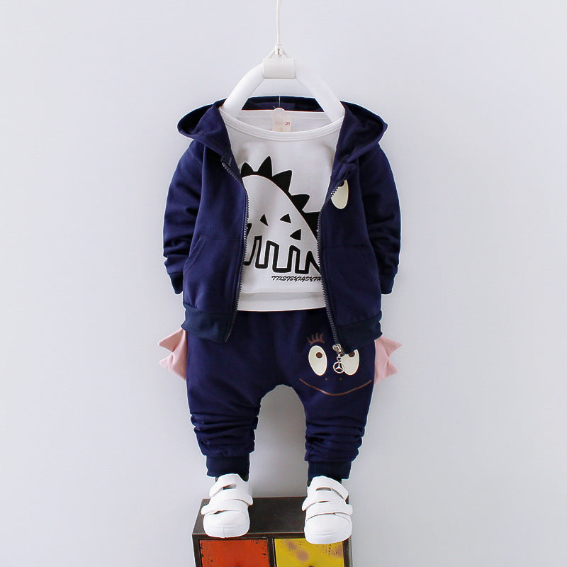 Boys Sporty Two-Piece Outfit