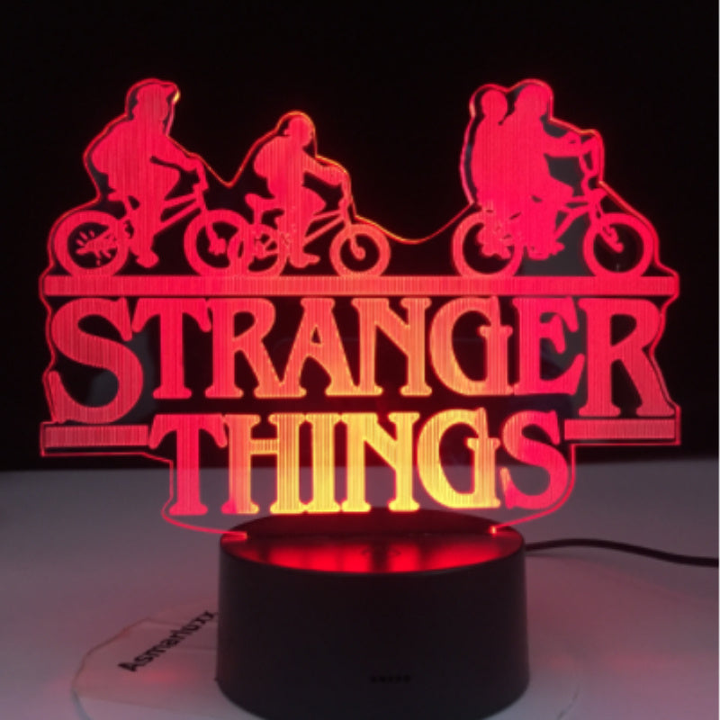 Stranger Things LED Light – Colorful Touch Lamp with Remote Control