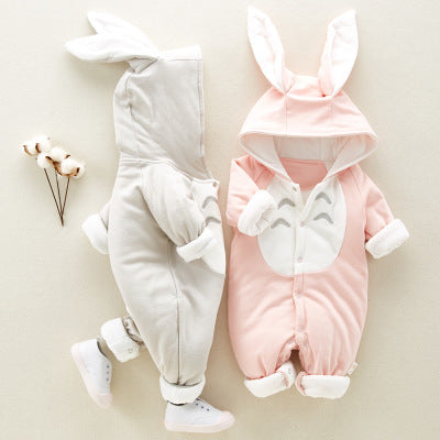 Baby jumpsuit baby romper with Adorable Bunny Ears