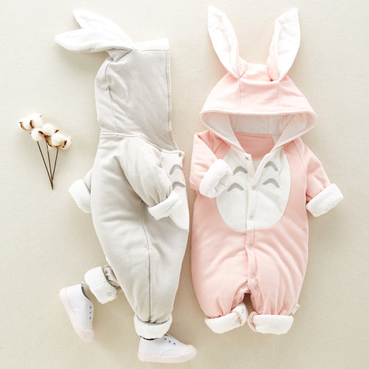 Baby jumpsuit baby romper with Adorable Bunny Ears