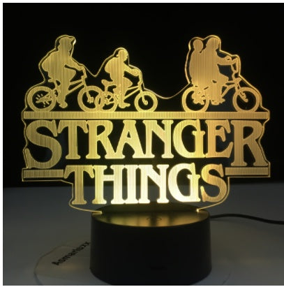 Stranger Things LED Light – Colorful Touch Lamp with Remote Control