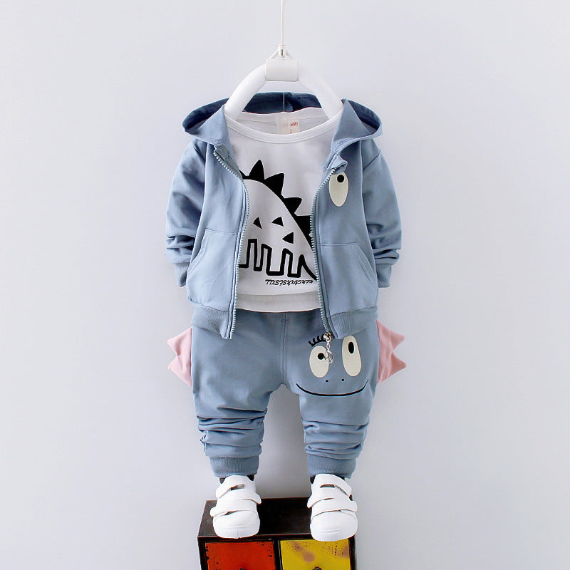 Boys Sporty Two-Piece Outfit