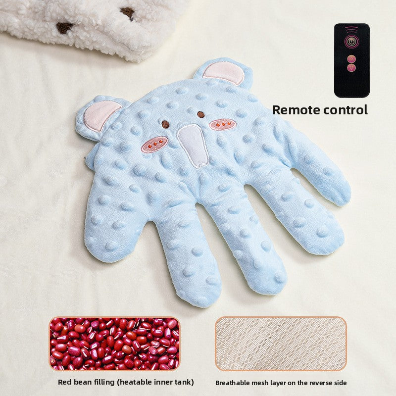 Smart Electric Baby Soothing Palm Remote Control Patting Toy with Heat Therapy (3-Speed)