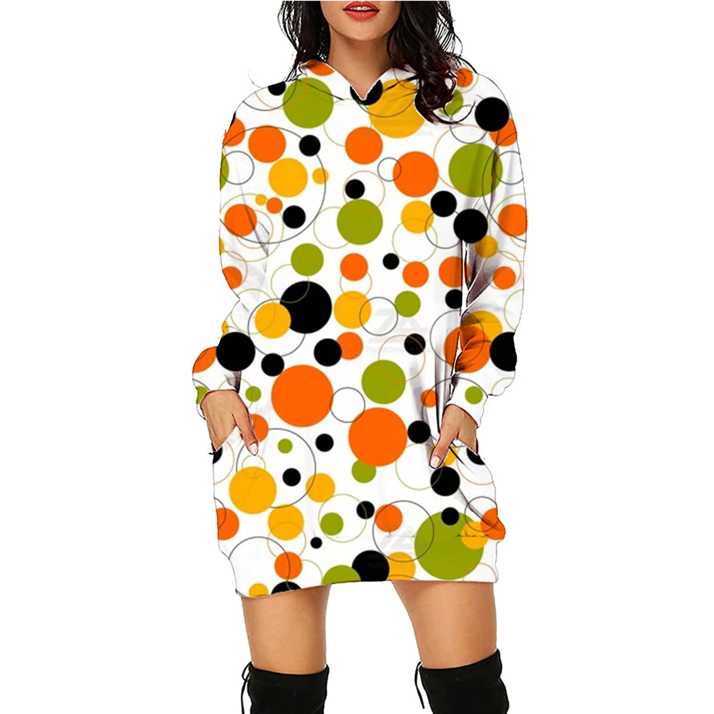 Witchy Hooded Halloween Top