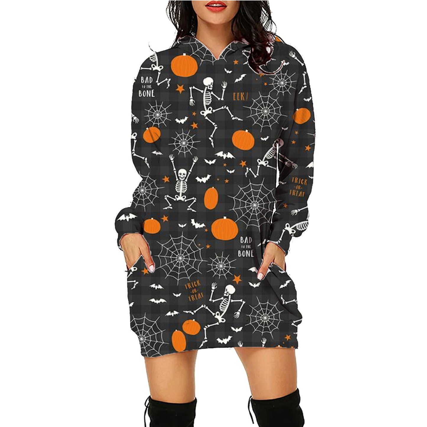 Witchy Hooded Halloween Top