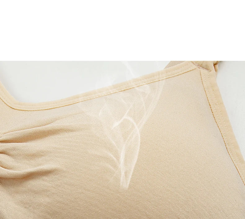 Plus Size Nursing Bra –Seamless Push-Up Maternity Bra for Breastfeeding
