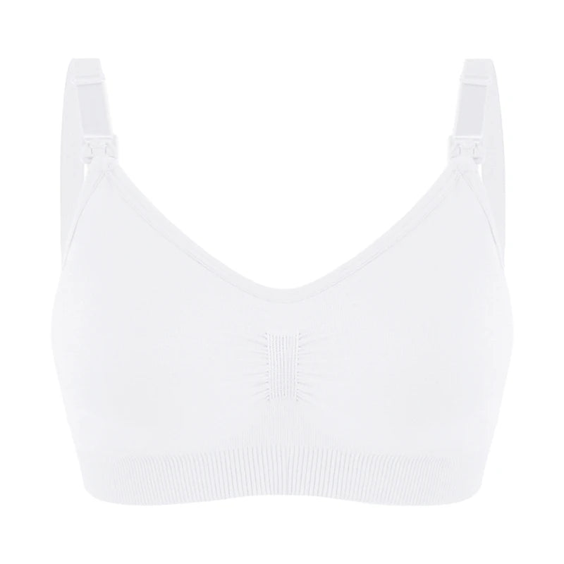 Plus Size Nursing Bra –Seamless Push-Up Maternity Bra for Breastfeeding