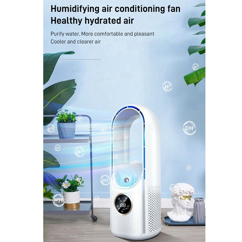 Portable Air Conditioner Electric Fan USB Humidifier