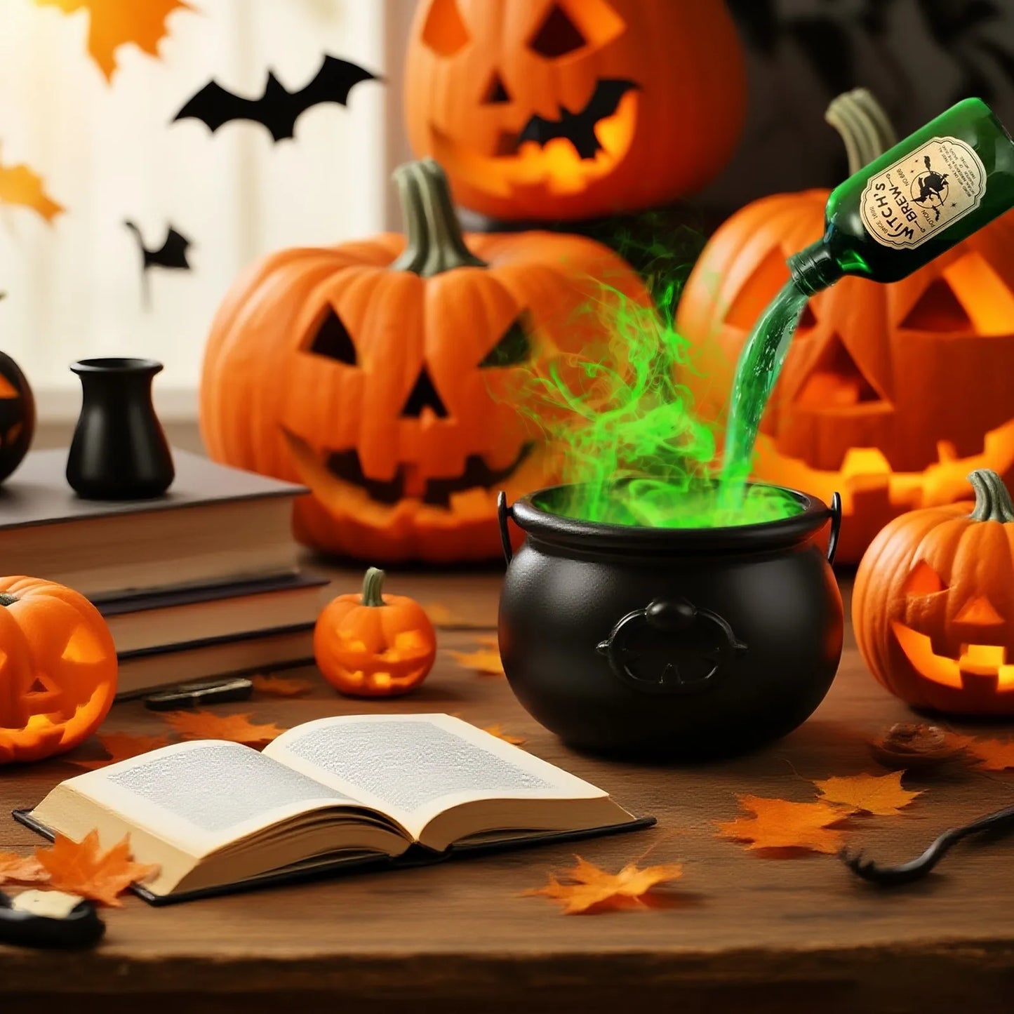 Enchanted Witch’s Cauldron Fog Maker