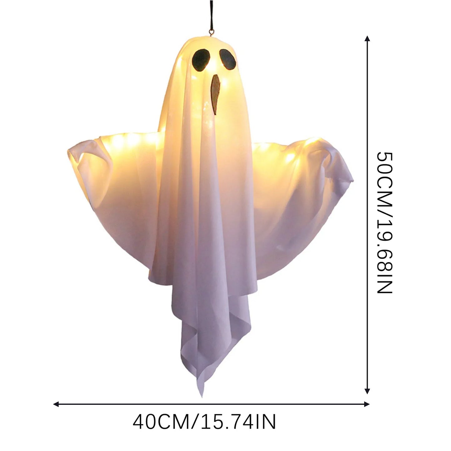 Flying Ghosts Tree Scary Ornament