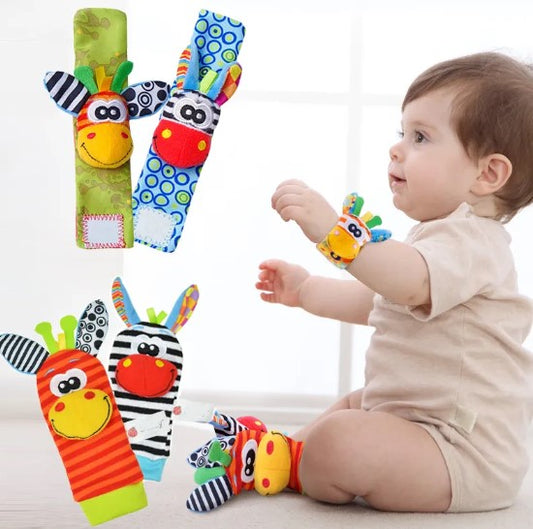 Newborn Baby Bracelet Cute Rattle Jewelry
