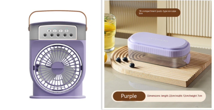 3-in-1 USB Fan & Humidifier