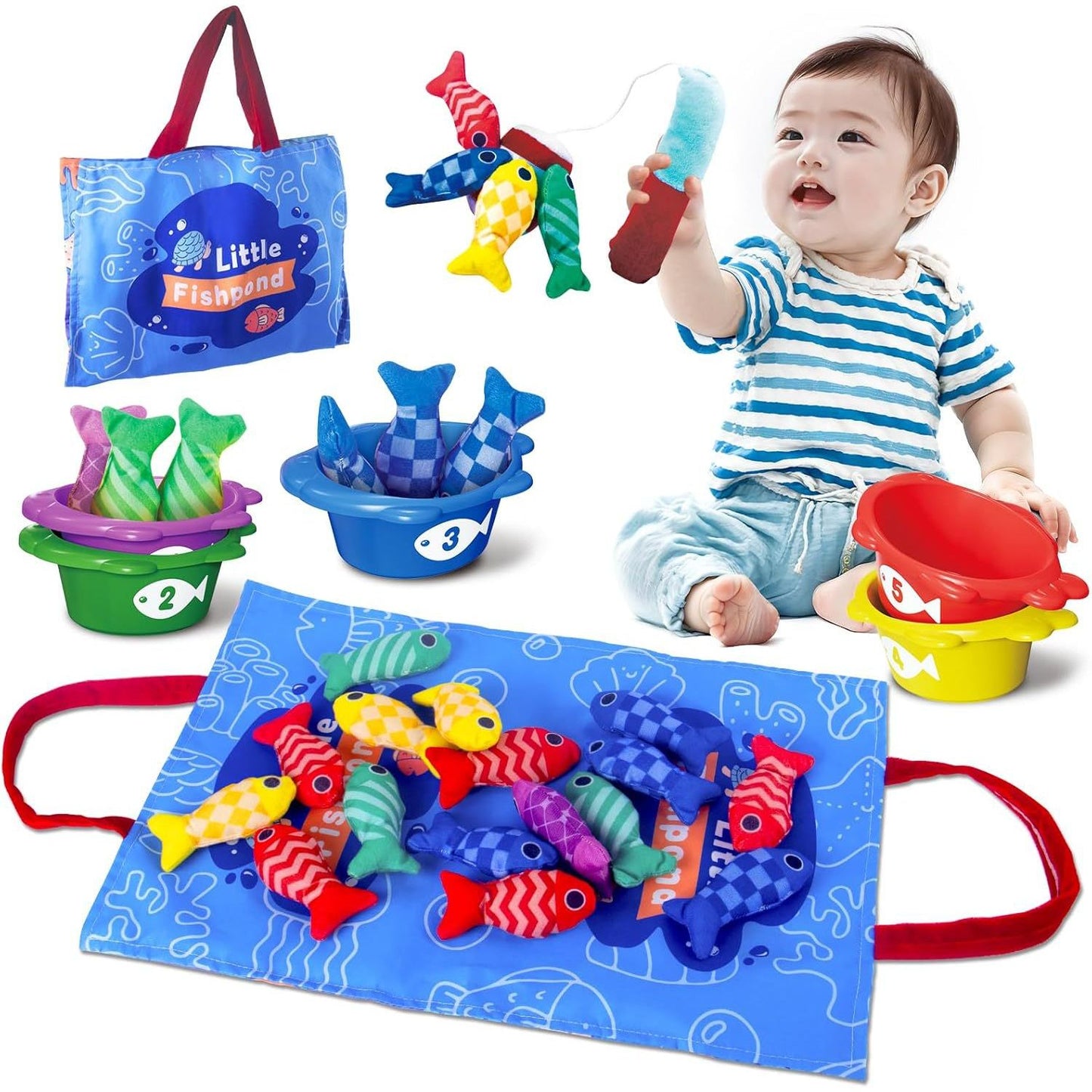 Little Catch Montessori Fishing Play Set