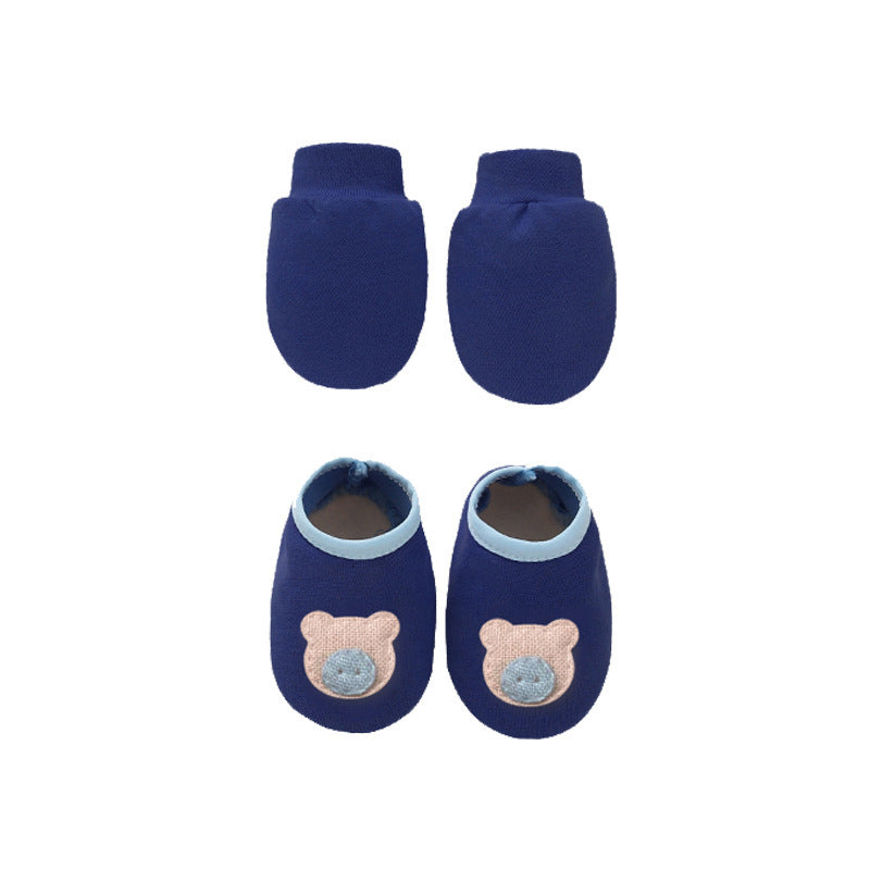 Baby Cotton Hat, Mittens & Baby Foot Cover