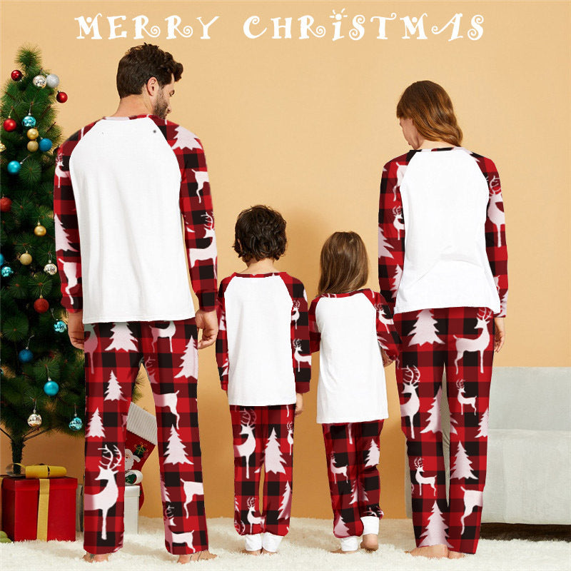 Holiday Harmony Deer Print Matching Sleepwear
