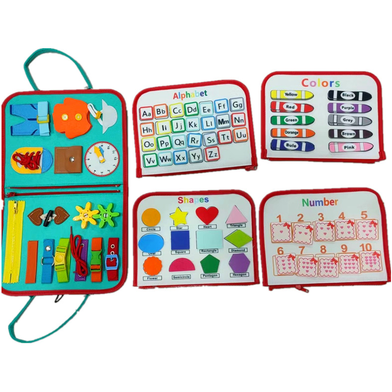 Sensory Discovery Busy Book