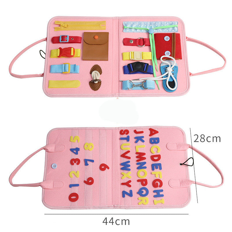 Sensory Discovery Busy Book