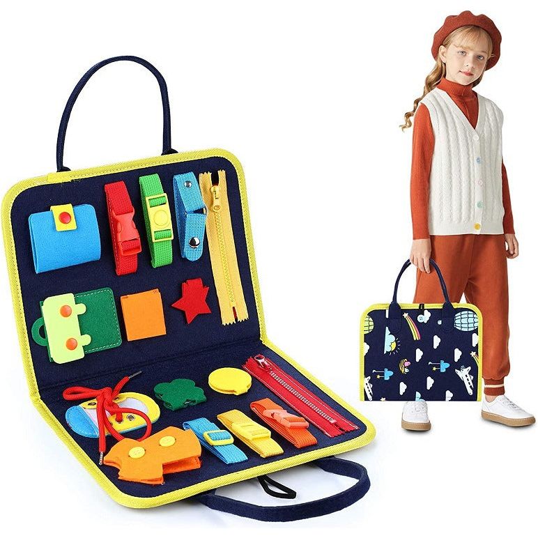 Sensory Discovery Busy Book