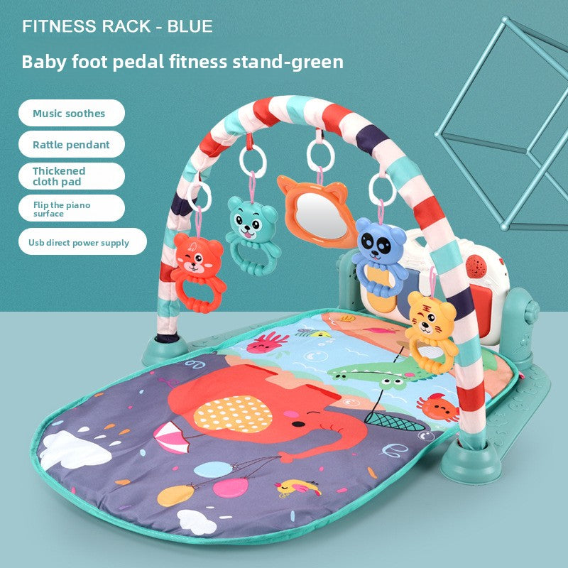 Baby Piano Play Gym & Fitness Mat (3-in-1 Activity Center)
