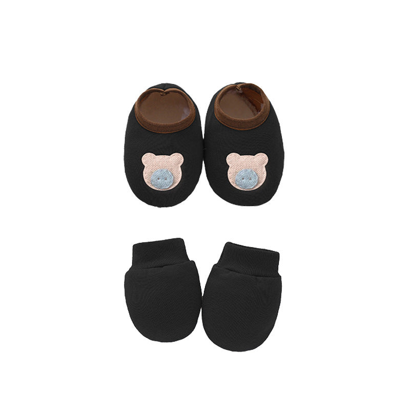Baby Cotton Hat, Mittens & Baby Foot Cover