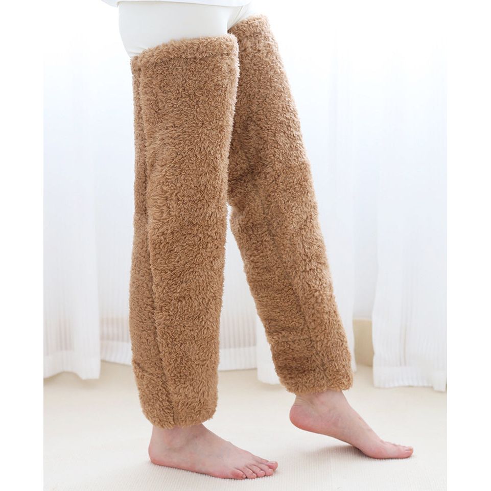 CozyKnee Plush Knee-High Winter Socks