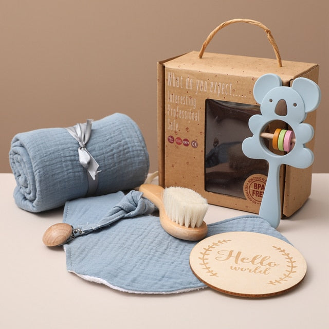 Baby Teething Toy Hamper Set