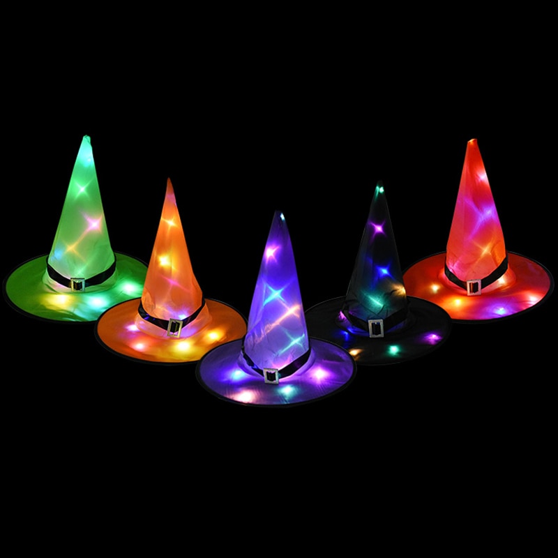 MagiGlow LED Witch Hat