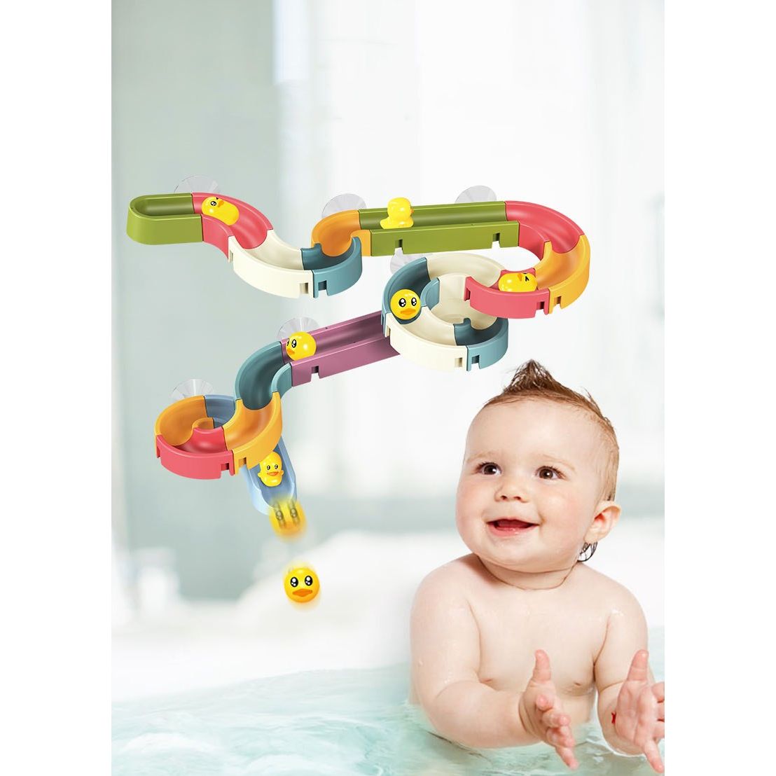QuackSplash - Duck & Slide Bath Toy