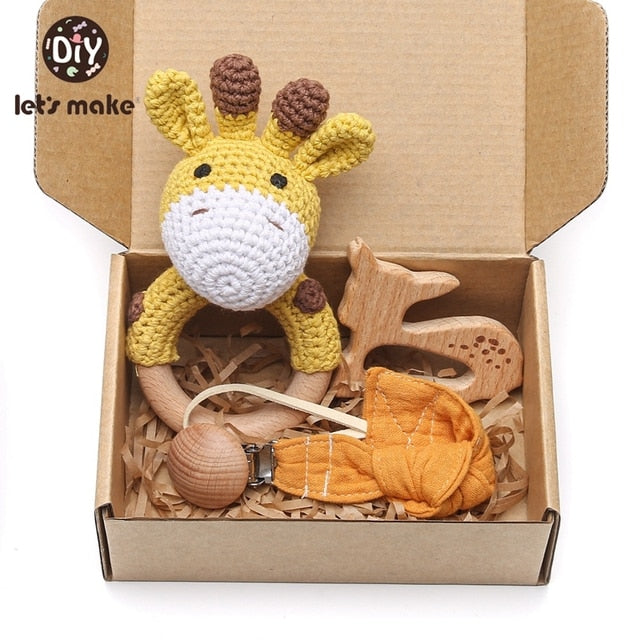 Baby Teething Toy Hamper Set