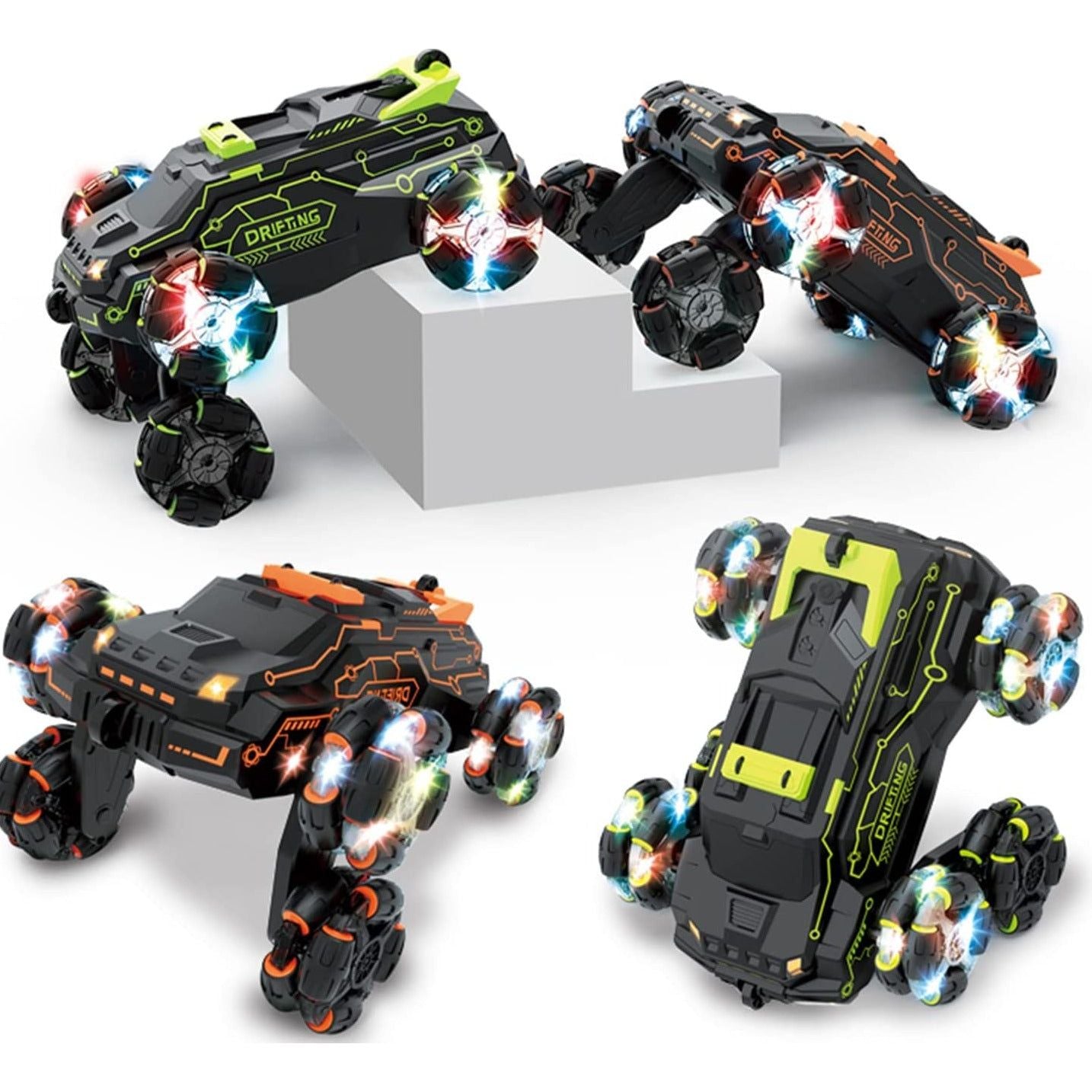 AutoStunt - 6 Wheel New RC Gesture Sensor Stunt Car