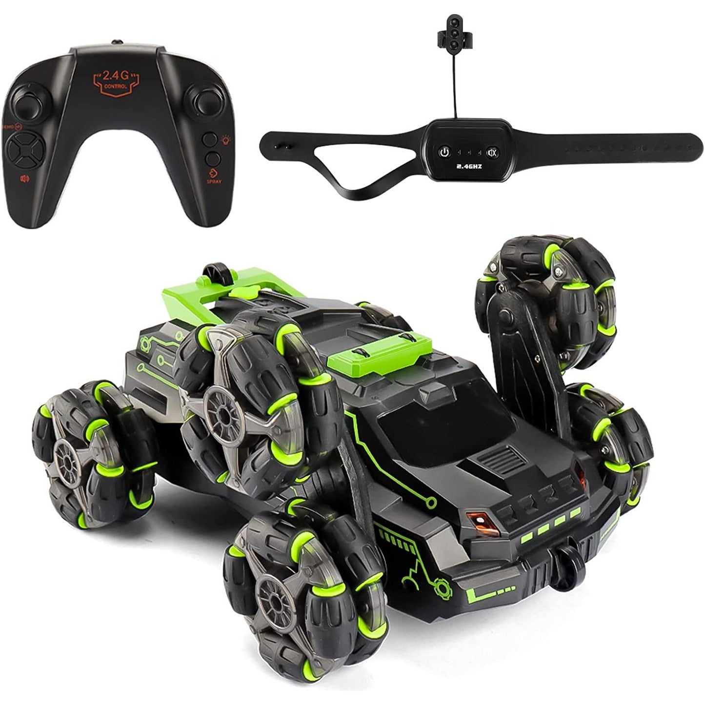 AutoStunt - 6 Wheel New RC Gesture Sensor Stunt Car