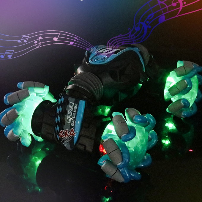 StuntGlider - New Gesture Sensing Dazzling Off-road Remote/Watch Control Stunt Toy