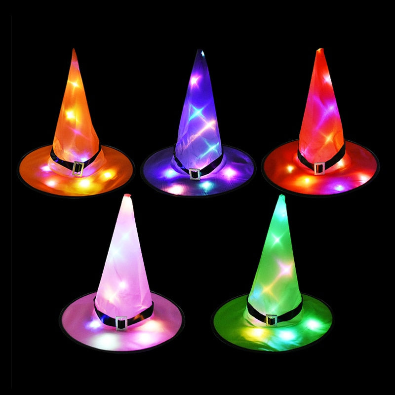 MagiGlow LED Witch Hat