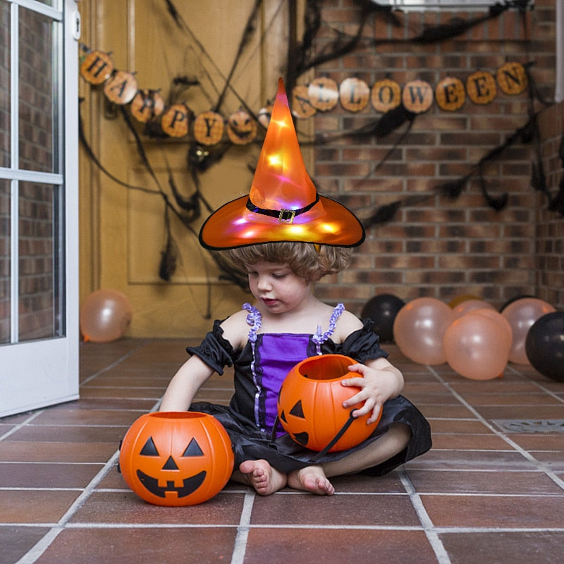 MagiGlow LED Witch Hat