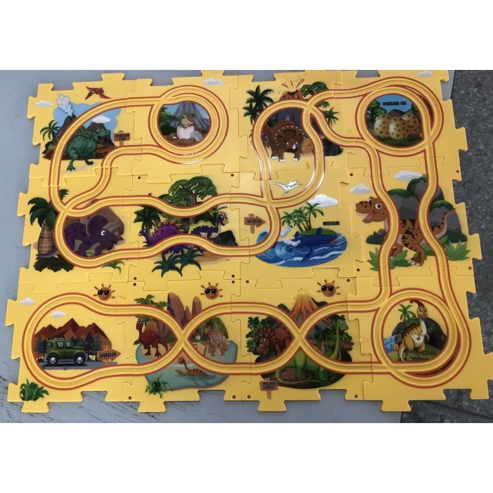 TrackTrek Electric Puzzle Rail Set
