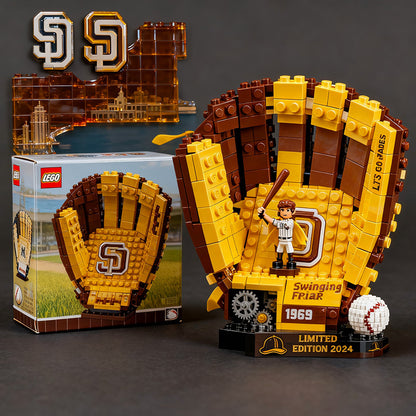 All-Star Baseball Stadium Building Block Set (800+ Pieces)