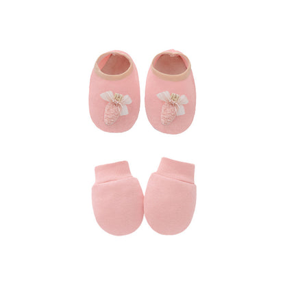 Baby Cotton Hat, Mittens & Baby Foot Cover