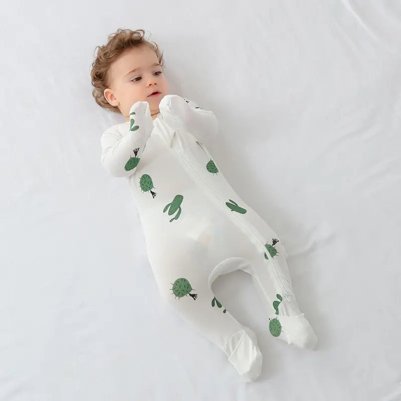 BambooHug Baby Zip Romper