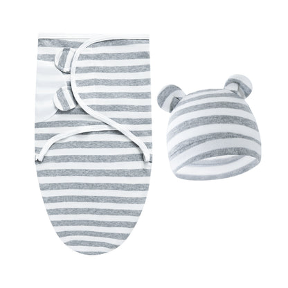 Baby Cotton Swaddle Wrap – Soft, Secure & All-Season Comfort